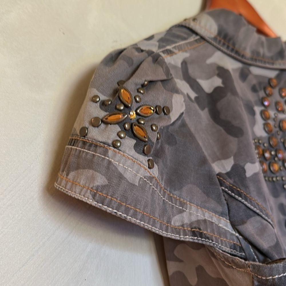 Camo studded jacket - Picture 4 of 5